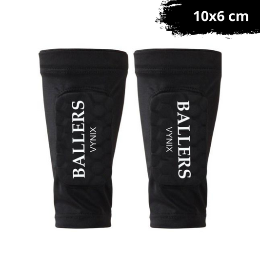 VYNIX BALLERS INGEBOUWDE SCHEENBESCHERMERS (10x6cm) + GRIPSOKKEN