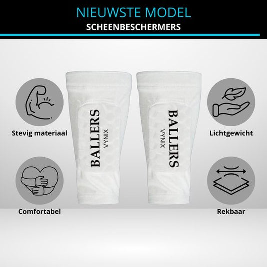 VYNIX BALLERS INGEBOUWDE SCHEENBESCHERMERS (10x6cm)