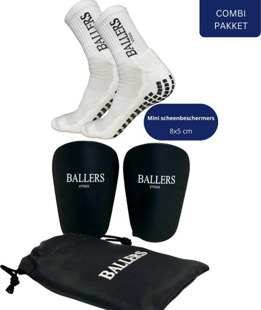 VYNIX BALLERS MINI SCHEENBESCHERMERS + GRIPSOKKEN